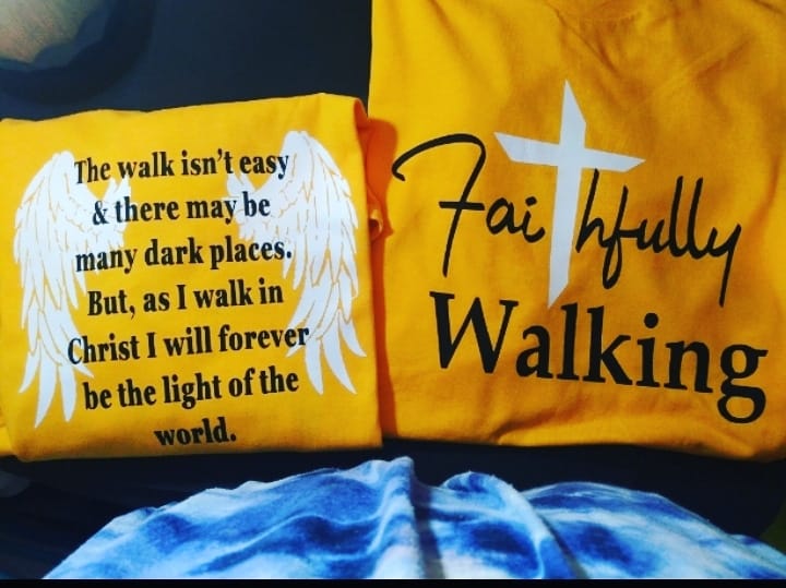 Faithfully Walking The Movement T Shirts