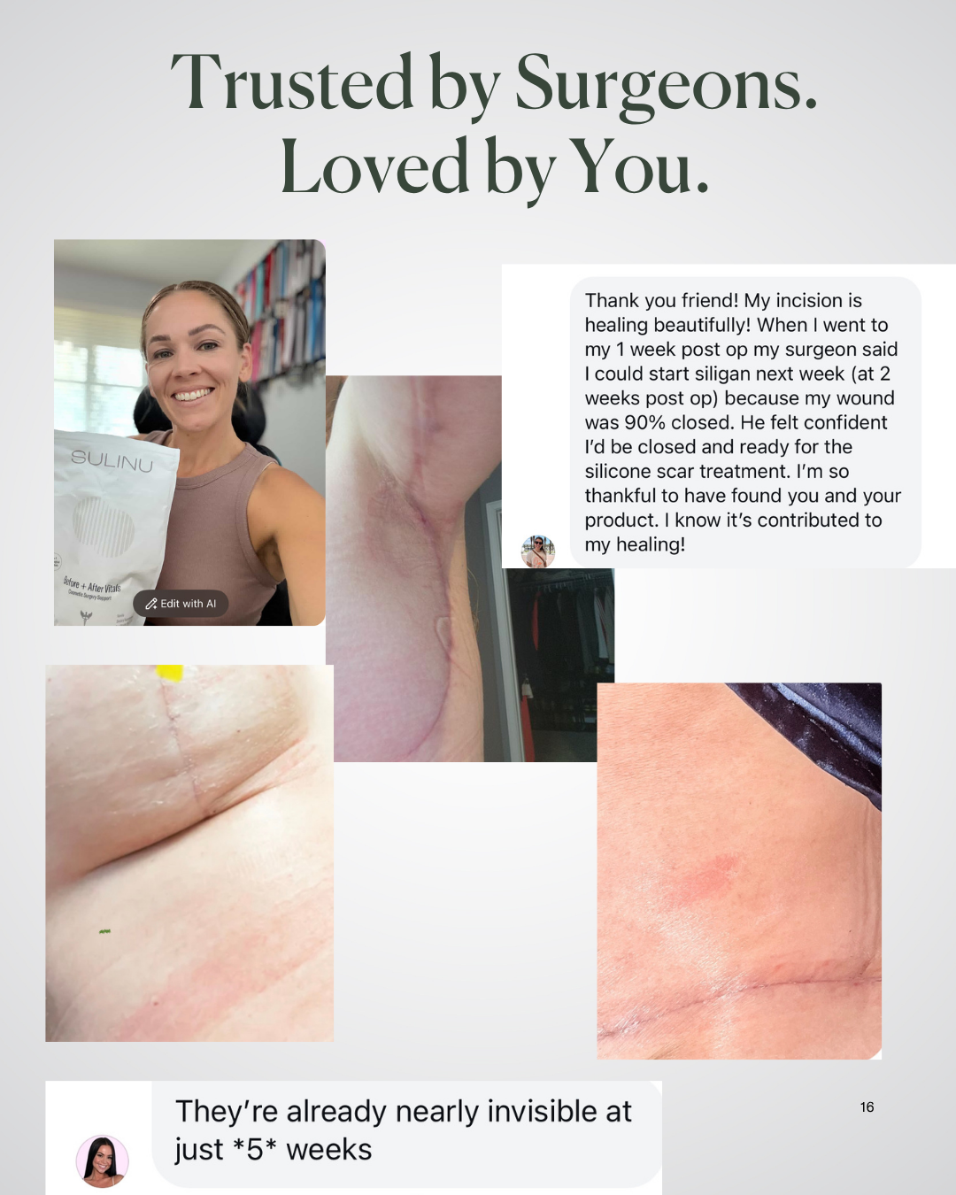 Before + After Vitals - NutriSurgical Vitamin Powder