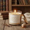 Faith & Light - Inspirational Soy Candle